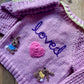 "Loved" Handmade Bunnies Cardigan Size Approx 1-2 Years