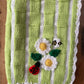 Handmade Bee and Ladybird Pram Blanket