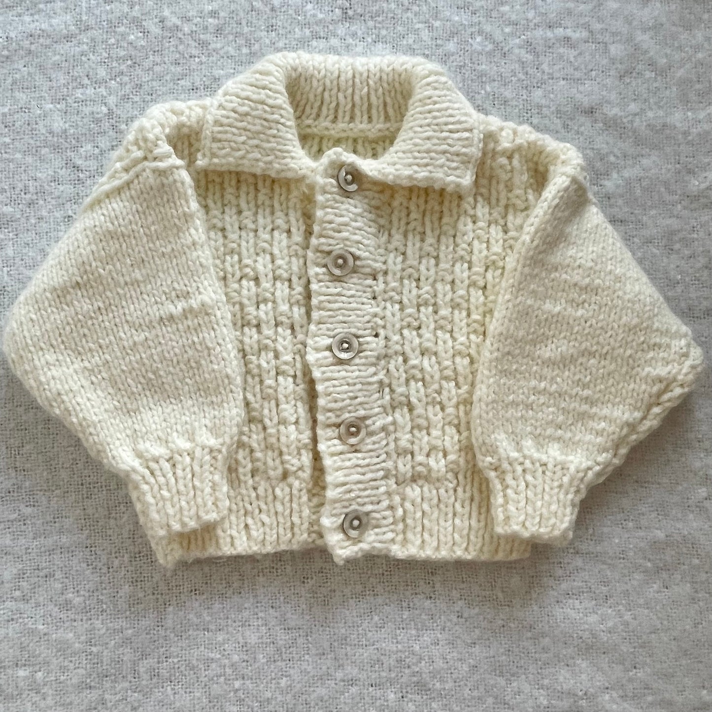 "APRES SKI" Handmade Cardigan Size Approx 4-5 Years