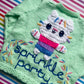 "Sprinkle Party” Handmade Cardigan Size Approx 4-5 Years