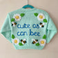 "Cute As Can Bee” Handmade Cardigan Size Approx 1.5-2.5 Years