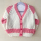 "Ma Cherie” Handmade Cardigan Size Approx 3-4 Years
