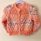 “Bloom” Handmade Cardigan Size Approx 1-2 Years
