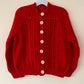 "Pigs In Blankets” Handmade Cardigan Size Approx 4-6 Years