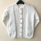 “Game, Set, Match” Handmade Cardigan Size Approx 7-9 Years