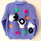 "BOO" Handmade Cardigan Size Approx 4-6 Years