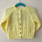 "Party Time” Handmade Cardigan Size Approx 1-2 Years
