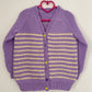 “Ice Cream Club” Handmade Cardigan Size Approx 4-6 Years