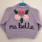 "Ma Belle” Handmade Cardigan Size Approx 12-18 Months