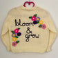 "Bloom & Grow” Handmade Cardigan Size Approx 2-3 Years