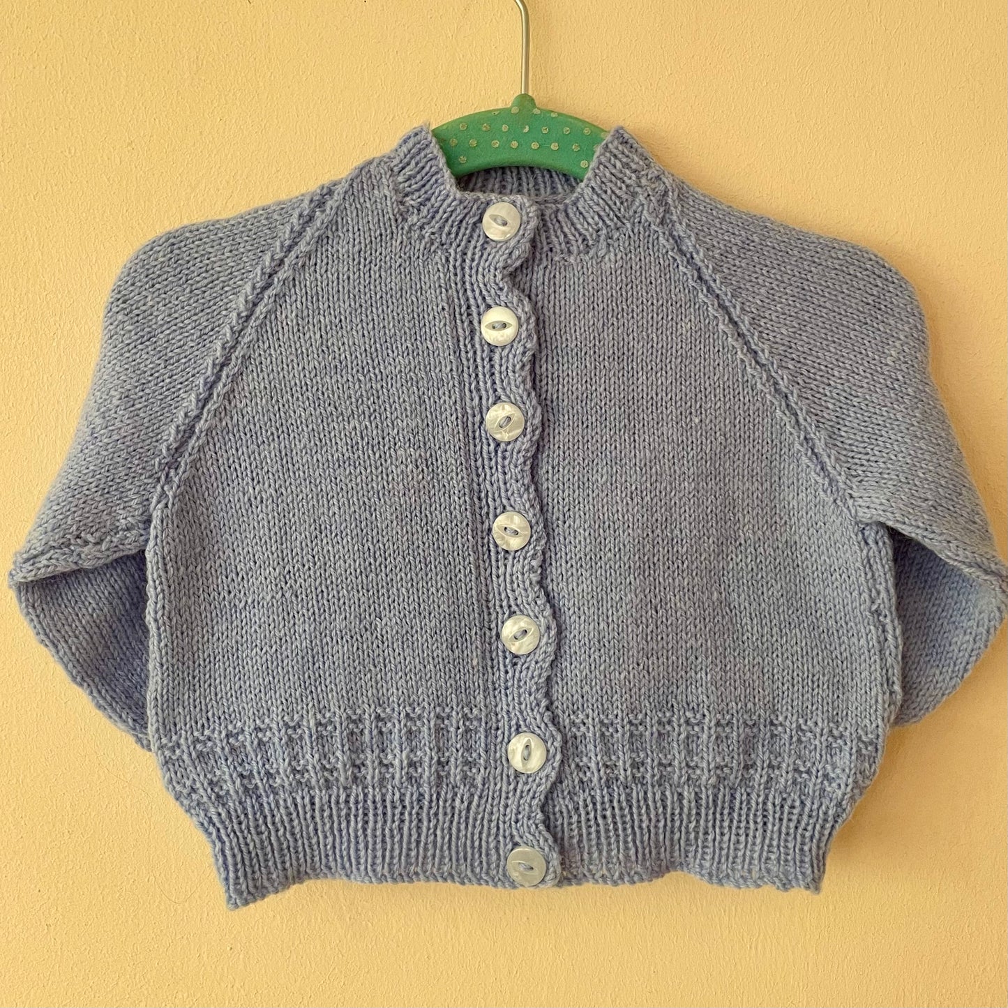 "Baa Baa” Handmade Cardigan Size Approx 6-12 Months