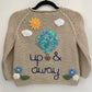 “Up & Away” Handmade Cardigan Size Approx 4-6 Years