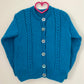 "Happy Days” Handmade Cardigan Size Approx 3-4 Years
