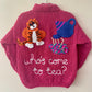 "Who's Come To Tea” Handmade Cardigan Size Approx 3-4 Years