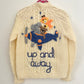 "Up & Away” Handmade Cardigan Size Approx 3-4 Years