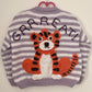 "GRRREAT!” Handmade Cardigan Size Approx 3-4 Years