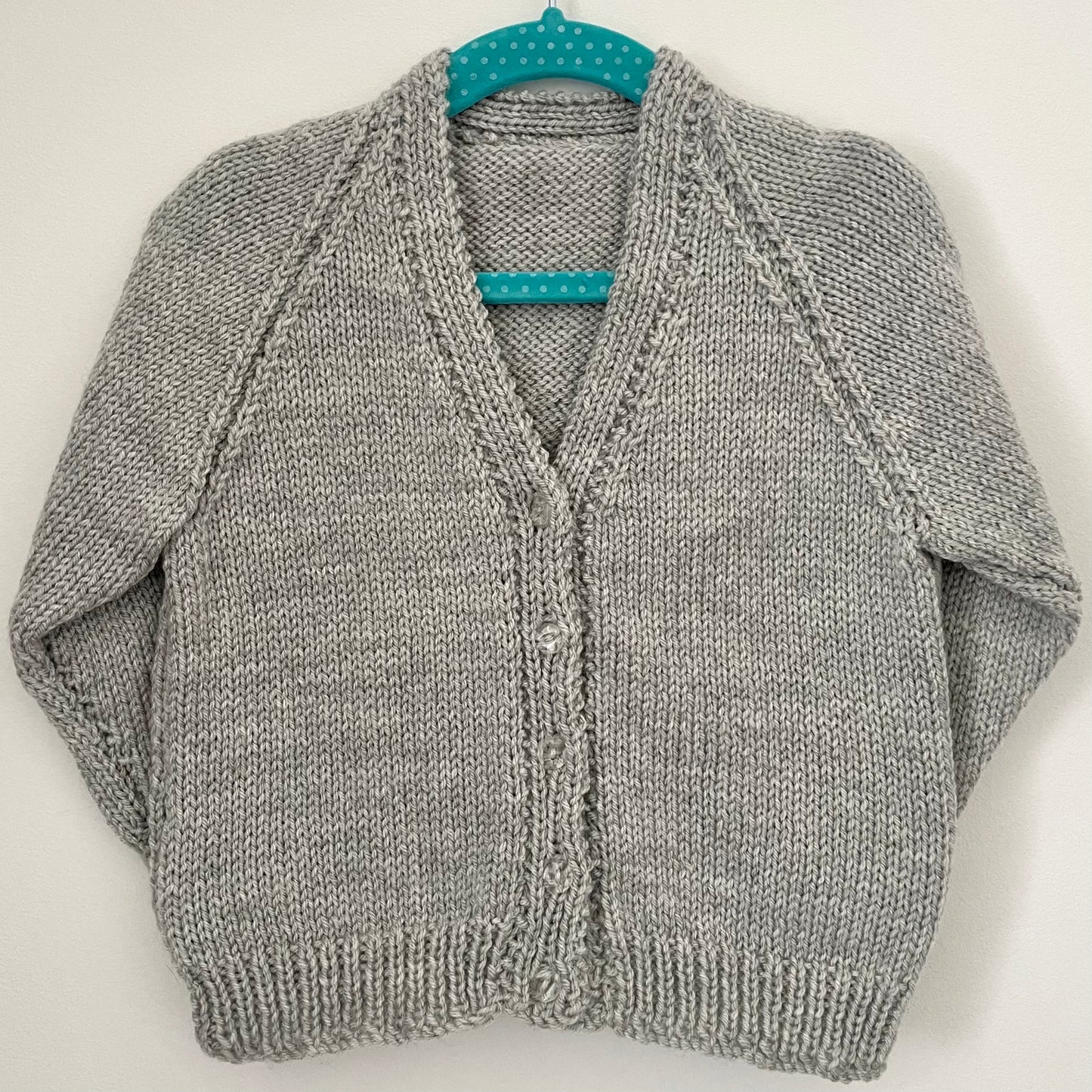 "Snap” Crocodile Handmade Cardigan Size Approx 1-2 Years