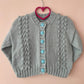 “Quack Quack” Handmade Cardigan Size Approx 18 months-2.5 Years