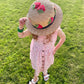 Strawberry Embellished Straw Hat - Age 5 Years
