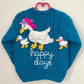 "Happy Days” Handmade Cardigan Size Approx 3-4 Years