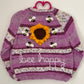 "Bee Happy” Handmade Cardigan Size Approx 2-3 Years