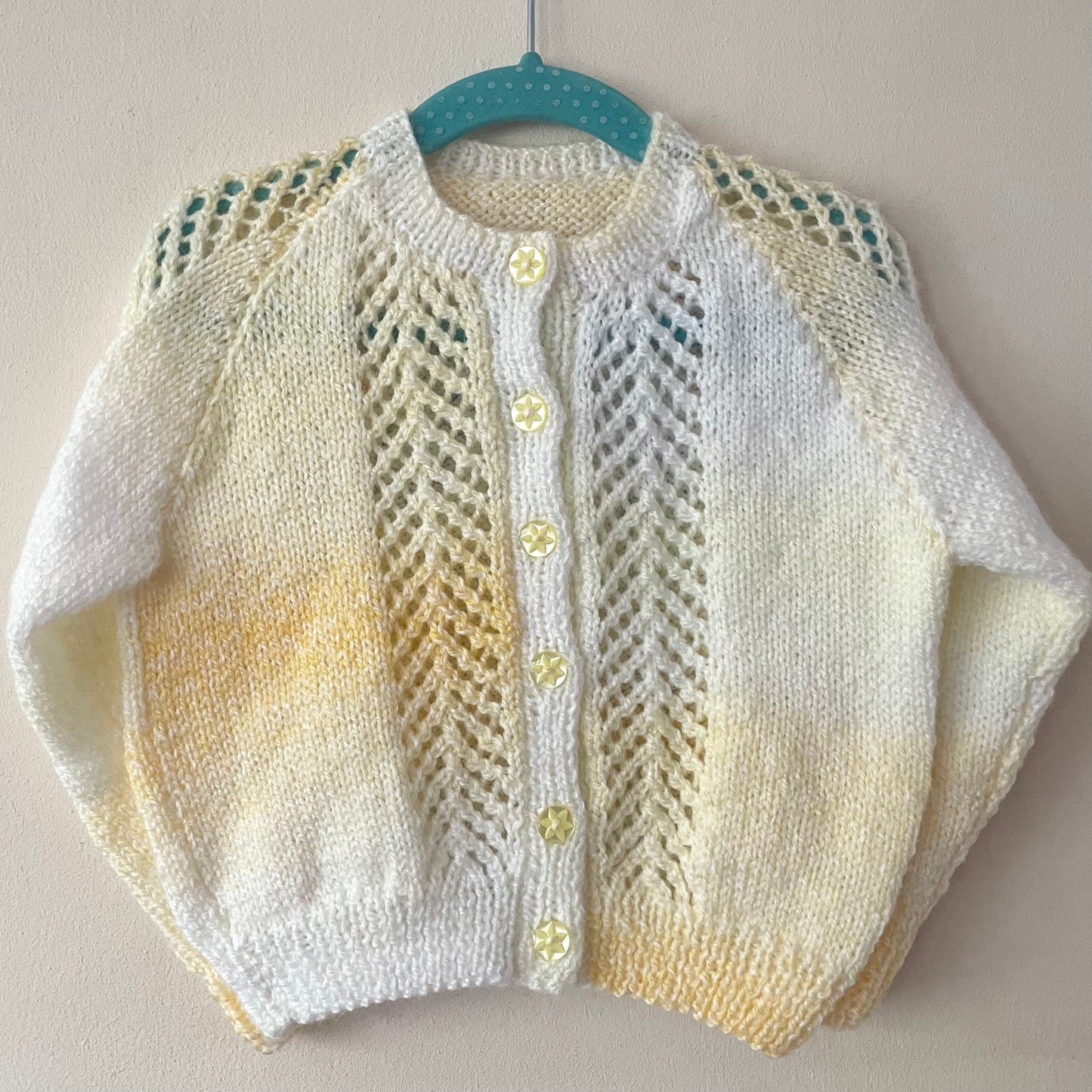 Rainbow Tassel Handmade Cardigan Size Approx 1-2 Years