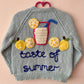 "Taste of Summer” Handmade Cardigan Size Approx 2-3 Years
