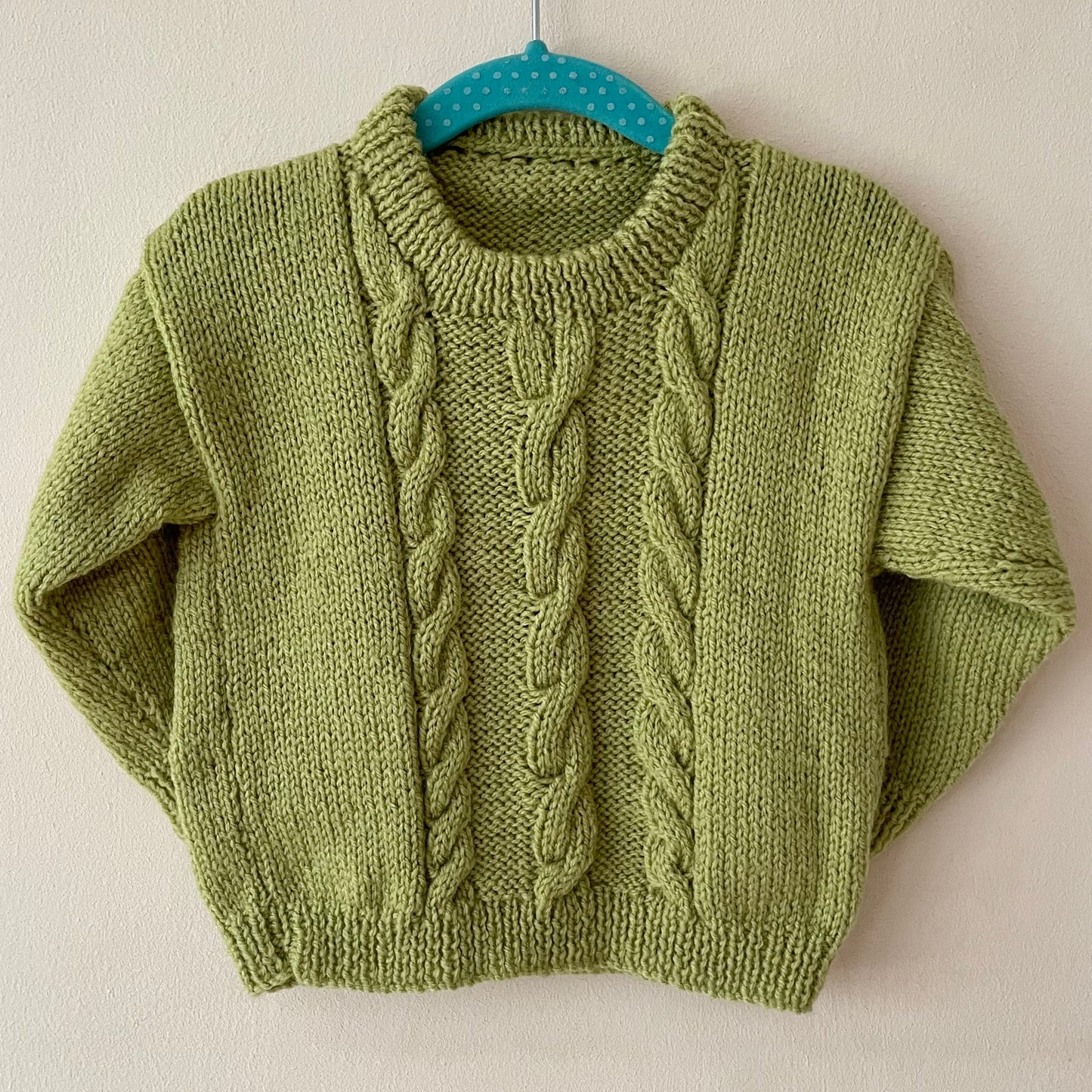 🎄Day 2🎄“Lil Pud” Christmas Handmade Jumper Size Approx 1-2 Years