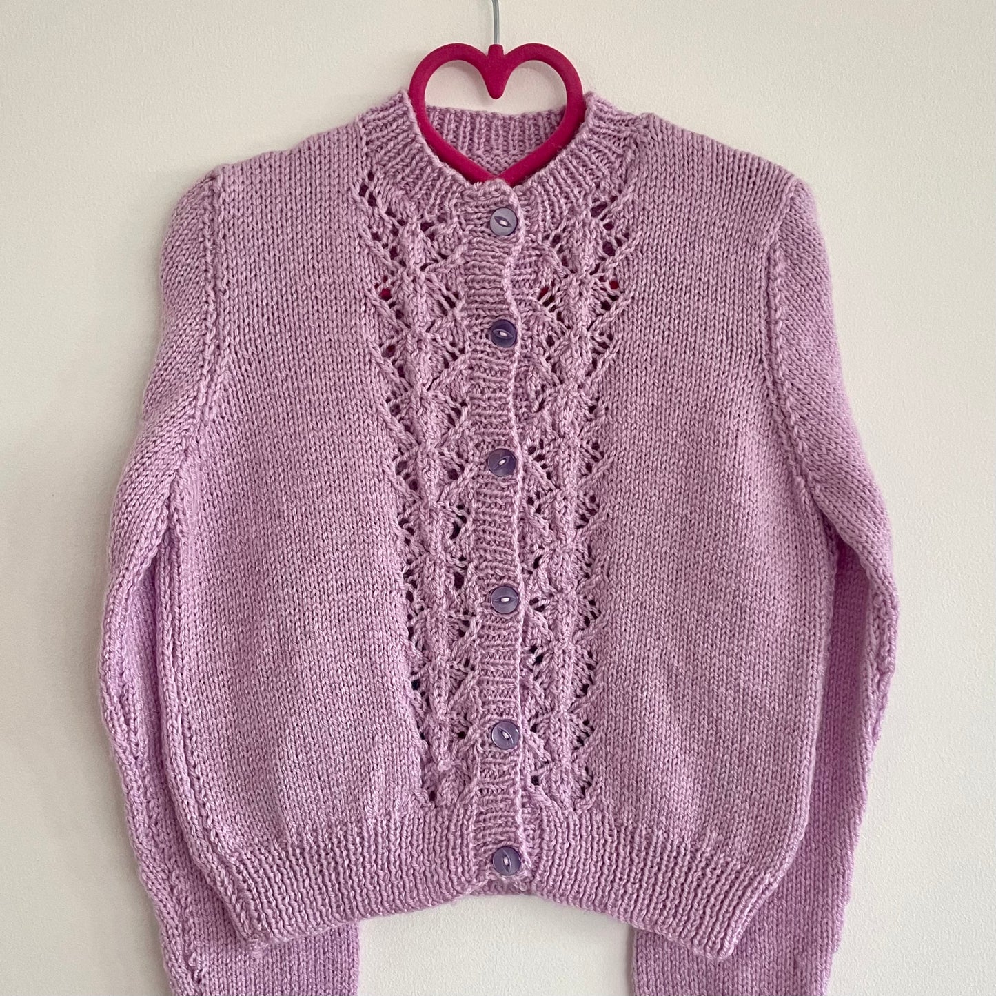 “Believe In Magic” Rainbow Cauldron Handmade Cardigan Size Approx 4-5 Years