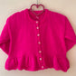 "Fiesta Then Siesta” Handmade Cardigan Size Approx 2-3 Years