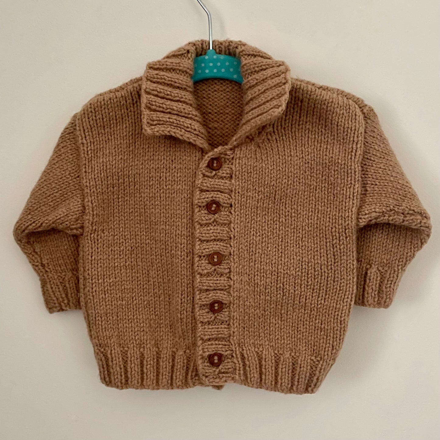 “Splash” Whale Handmade Cardigan Size Approx 6-12 months