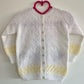 “Ice Cream Club” Handmade Cardigan Size Approx 2-3 Years