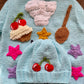 "Let's Bake Magic” Handmade Cardigan Size Approx 2.5-3.5 Years