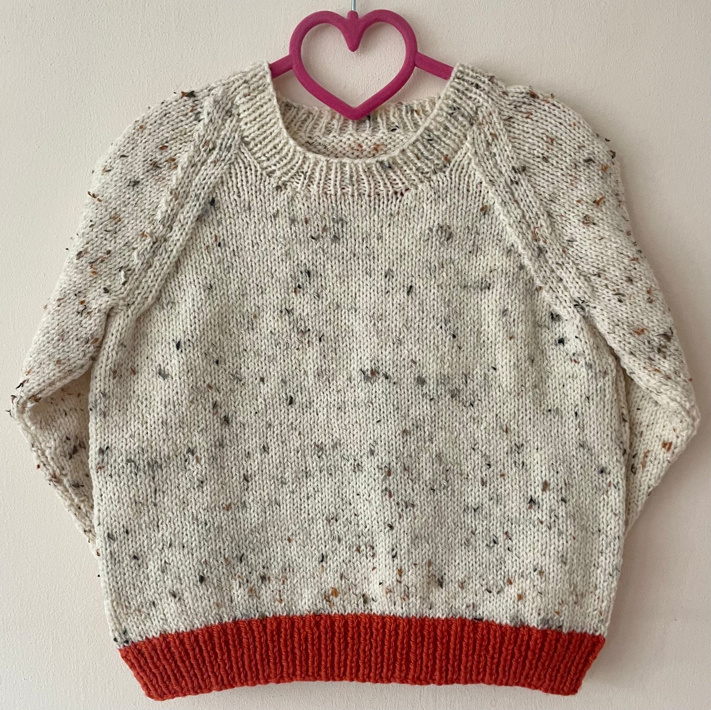 "Who's Come To Tea” Handmade Jumper Size Approx 4-5 Years