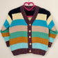 "Chug Chug” Handmade Cardigan Size Approx 3-4 Years