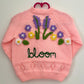 "Bloom” Handmade Cardigan Size Approx 2-3 Years