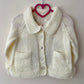 “Bee You” Bee & Sunflower Handmade Cardigan Size Approx 2-3 Years