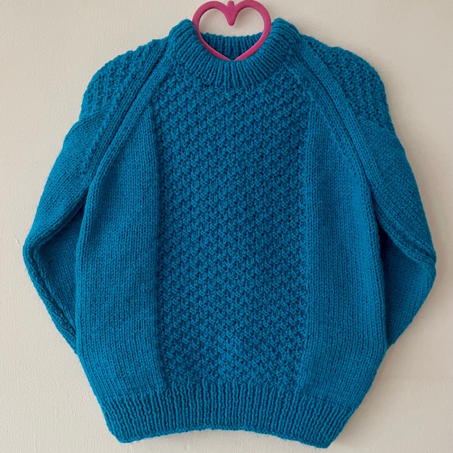 “Believe In The Magic” Christmas Handmade Jumper Size Approx 4-5 Years