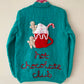 “Hot Chocolate Club” Christmas Handmade Cardigan Size Approx 5-7 Years