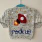 "Rock It” Handmade Jumper Size Approx 0-6 months