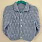 "Cutie Pie” Handmade Cardigan Size Approx 6-12 Months