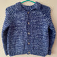 "Dance To Your Own Beat” Handmade Cardigan Size Approx 4-6 Years