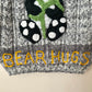 “Bear Hugs” Panda Handmade Cardigan Size Approx 2-3 Years