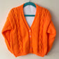 “Hubble Bubble” Cauldron Handmade Cardigan Size Approx 3-4 Years