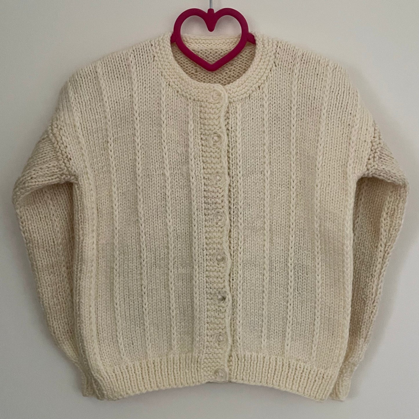 “Tis' The Season” Christmas Handmade Cardigan Size Approx 3-4 Years