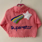 “Superstar” Handmade Cardigan Size Approx 2-3 Years