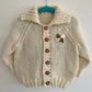 “Cute As Can Bee” Handmade Cardigan Size Approx 18 months - 2.5 Years