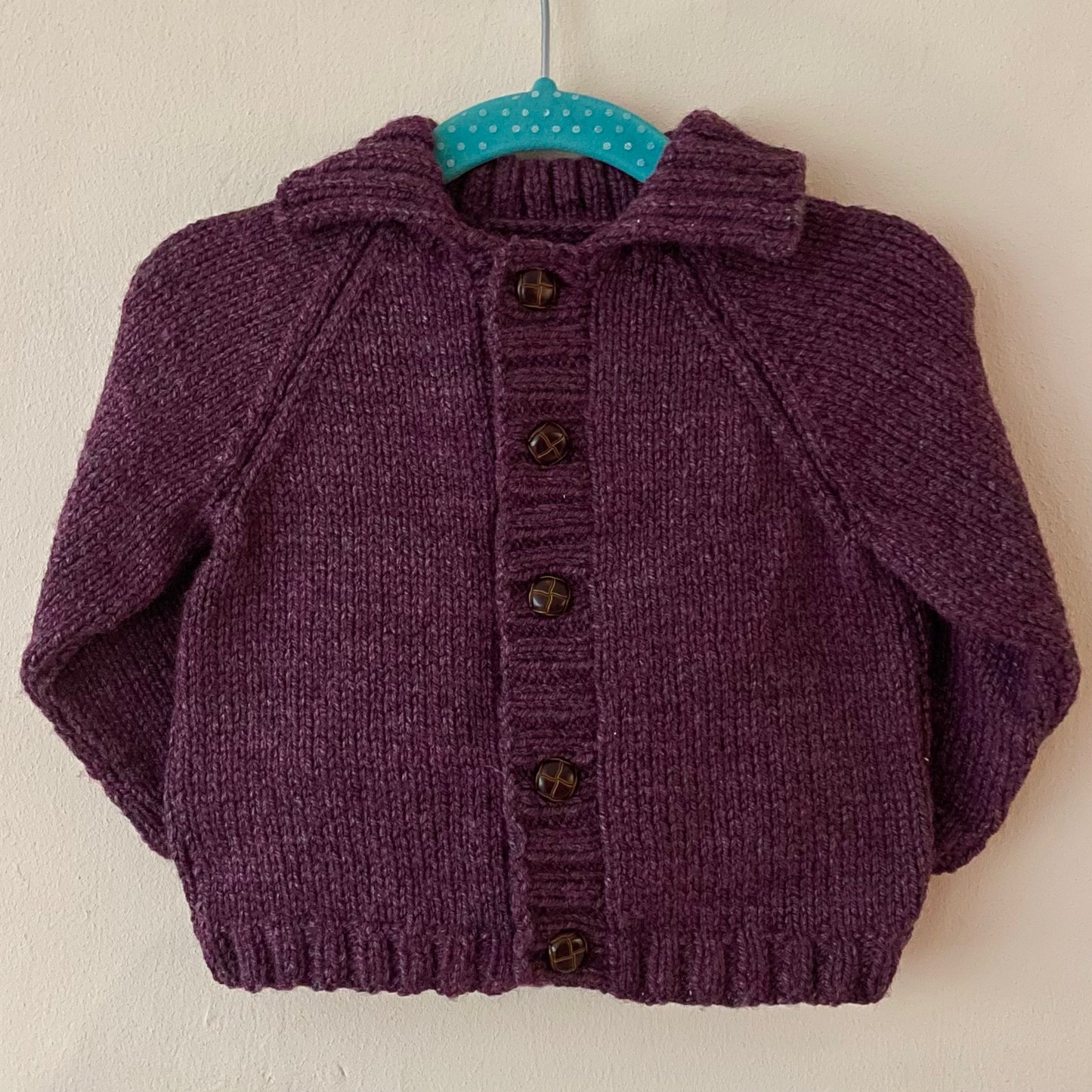 “Get Festive” Christmas Handmade Cardigan Size Approx 6-12 Months