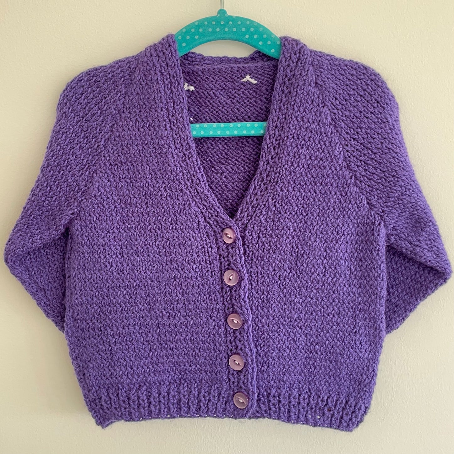 “BOO!” Halloween Handmade Cardigan Size Approx 1-2 Years