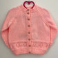 "Bloom” Handmade Cardigan Size Approx 2-3 Years